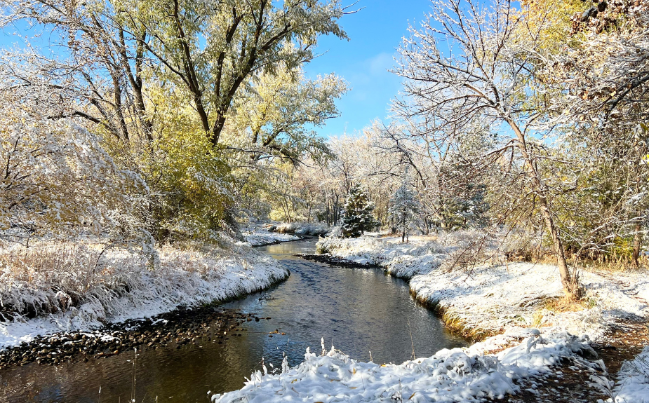 Clear Creek During Winter