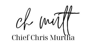 Signature of Police Chief Chris Murtha